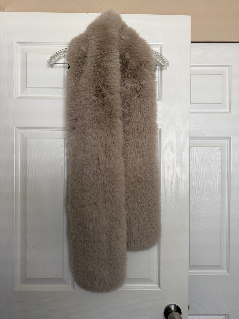 Unreal Fur West End Scarf Almond